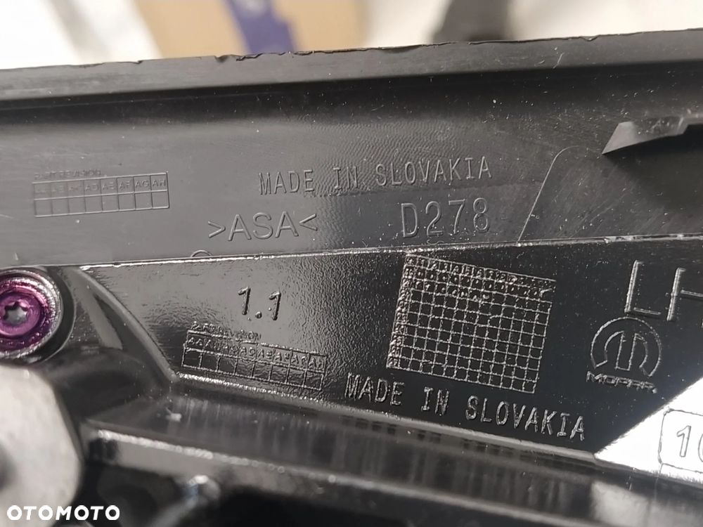 JEEP COMPASS II LIFT LUSTERKO ZEWNĘTRZNE LEWE ASFERYCZNE PODGRZEWANE 4+5 PIN 9 PIN KOMPLETNE ORYGINAŁ - 14