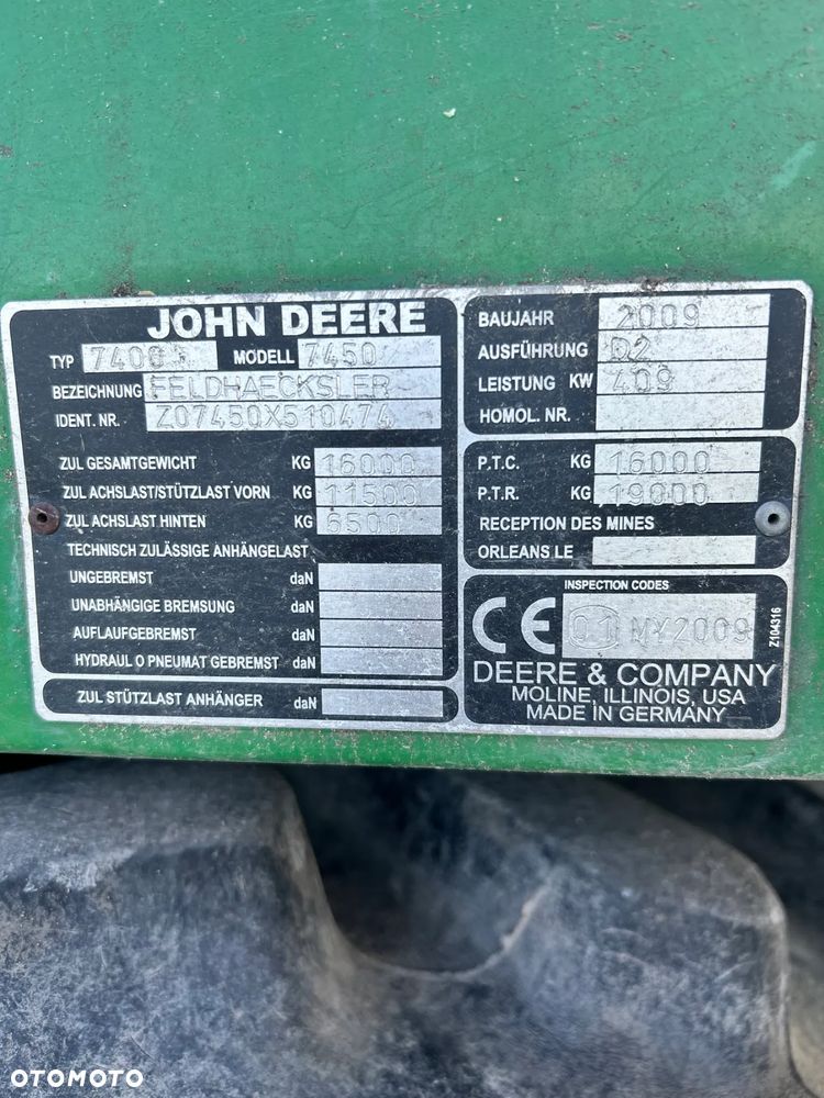 John Deere 7450 - 7