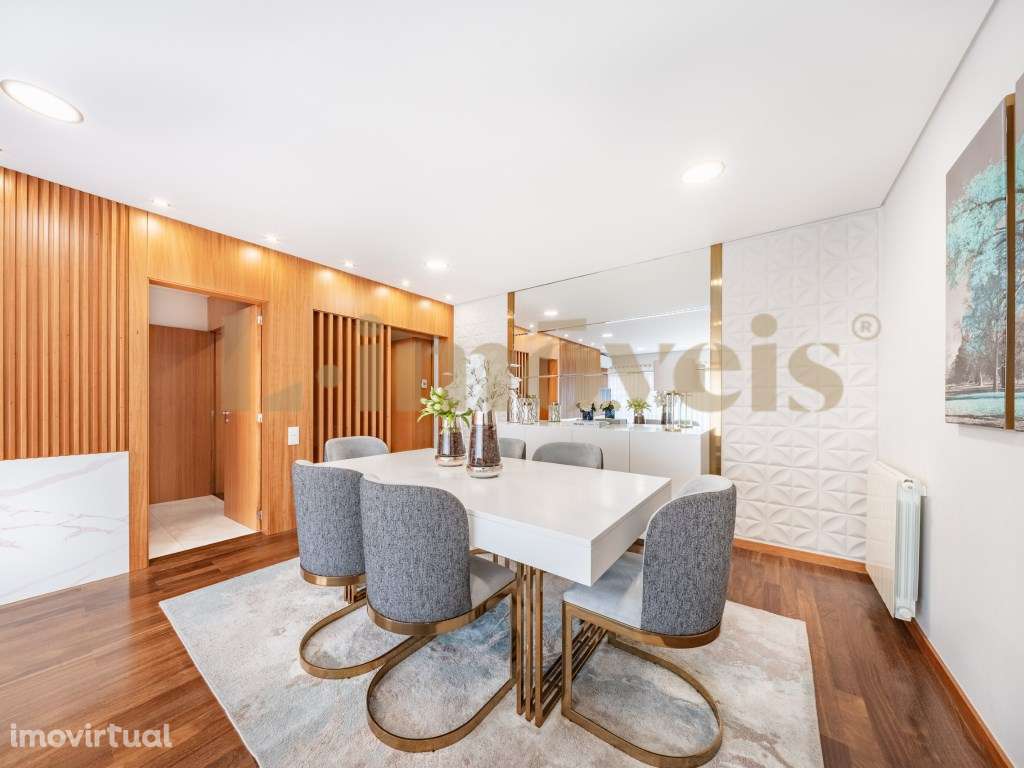 APARTAMENTO T3, MOBILADO E EQUIPADO, NO FÓRUM, VIZELA. - Grande imagem: 4/27