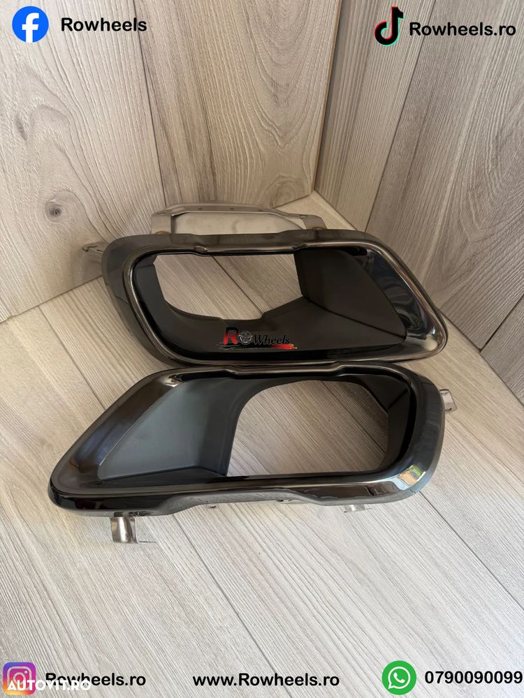 Ornamente BMW tips Evacuare ornamente tobe compatibile cu BMW X5 X6 X7  G05 G06 G07 Modelele G pachet M