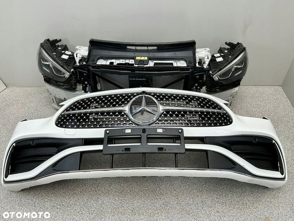 MERCEDES C KLASA W206 AMG ZDERZAK CHŁODNICE WZMOCNIENIE LAMPY PERFORMANCE - 1