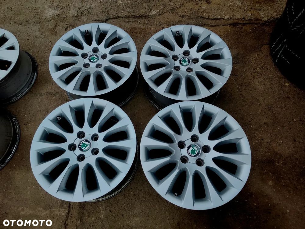 5x112 Felgi Aluminiowe Alufelgi Oryginalne 17 Koła 3T0 SKODA OCTAVIA II III IV 2 3 4 SUPERB YETI KODIAQ KAROQ Legnica ALU-RAD VW SEAT AUDI - 1