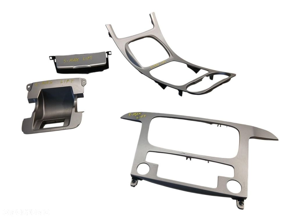 RAMKA OSŁONA RADIA TUNELU POPIELNICZKA FORD S-MAX MK1 LIFT RAMKA RADIA - 2