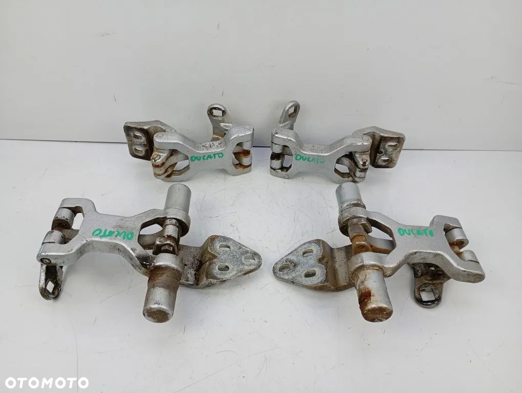 Zawias Drzwi Tylny Prawy Lewy Tył Zawiasy 270 Stopni Fiat Ducato Jumper Boxer III 2006-2024 Komplet - 1