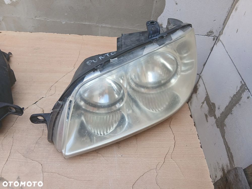 fiat punto II 2 lift zderzak lampy maska 498 - 5