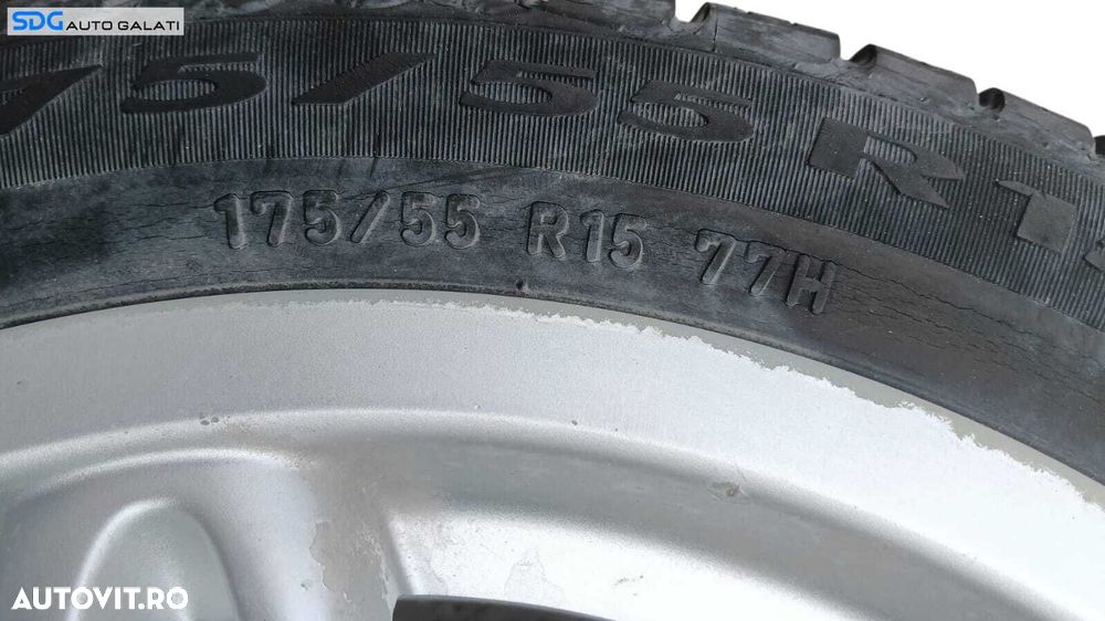 Set 4 Jante Roti Aliaj 145 65 R15 si 175 55 R15 Smart Fortwo 1998 - 2006 [M8968] - 3