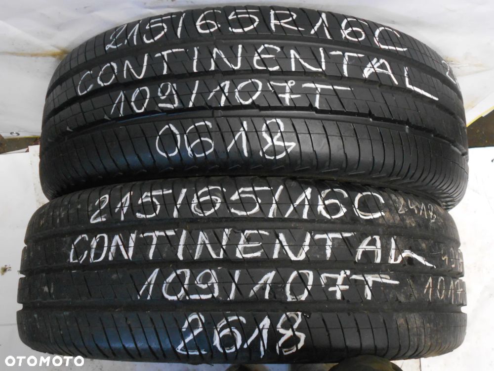 OPONY 215/65R16C CONTINENTAL VANCO 2 DOT 2618 9.8MM - 1