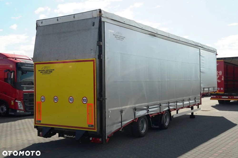 Eggers NACZEPA LAWETA / FIRANKA / WYCIĄGARKA / NAJAZD HYDRAULICZNY / - 5