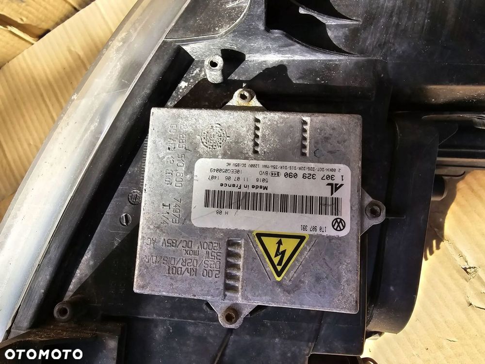 lampa przednia lewa 1t0941031k vw touran - 5