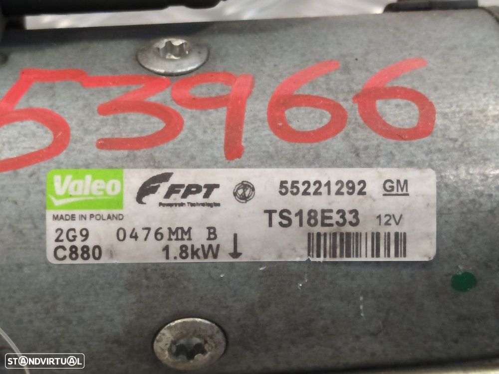 MOTOR ARRANQUE OPEL CORSA D 2009 -55221292 - 4