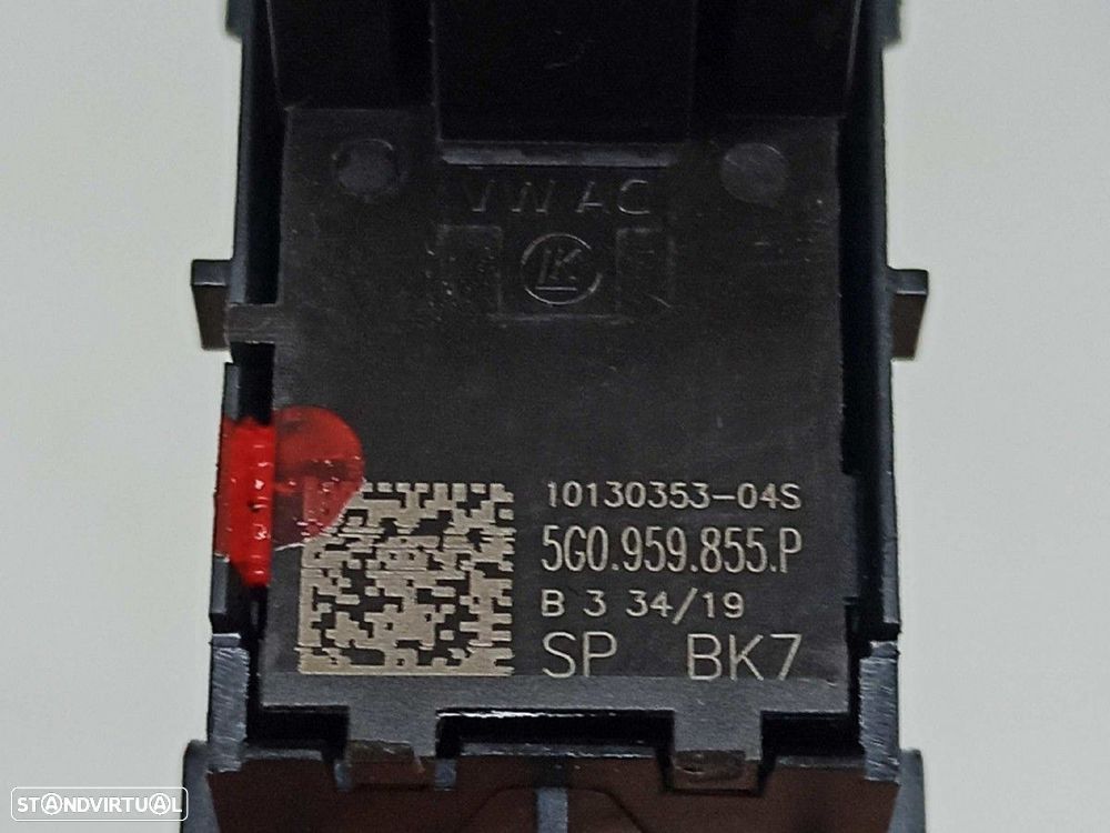 COMANDO DO ELEVADOR FRENTE DIREITO SEAT IBIZA (KJ1) REFERENCE - 2