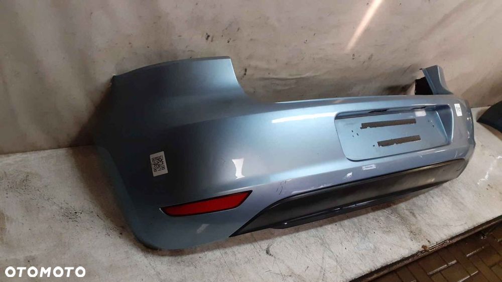 ^ ZDERZAK TYŁ TYLNY DO VOLKSWAGEN VW GOLF VI 6 LA5Q BŁĘKITNY - 4