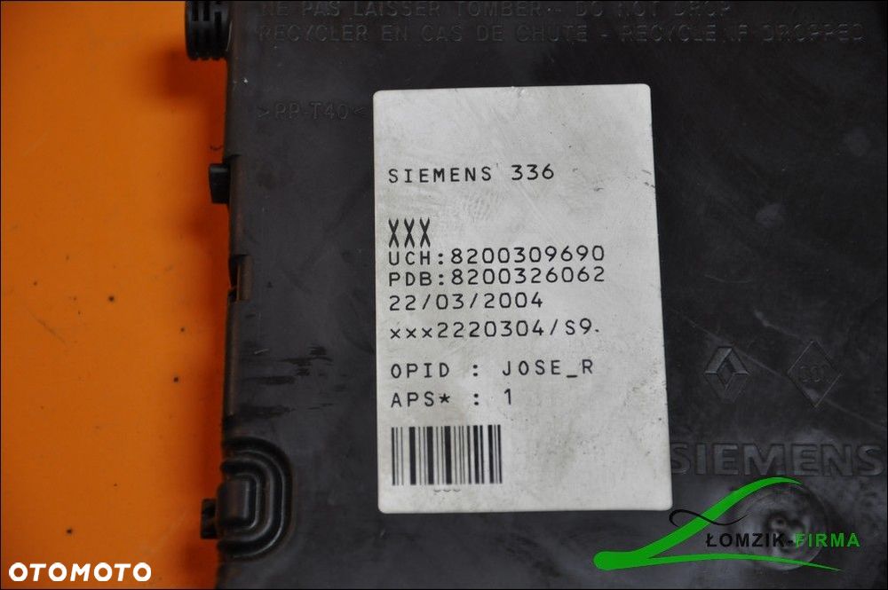 MODUŁ BSI RENAULT MEGANE II - 3