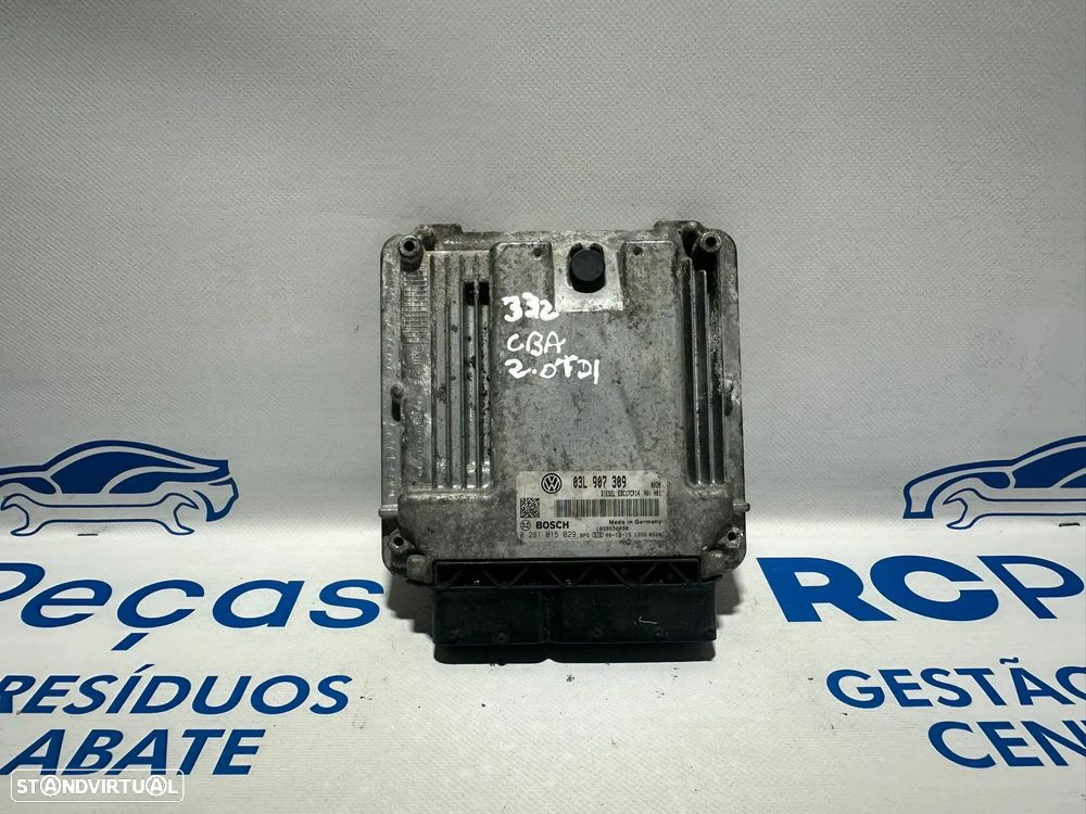 .Centralina Motor Original Bosch VAG Volkswagen Passat 3C B6 CC 03L907309 0281015029 2008 - 2010 - 1