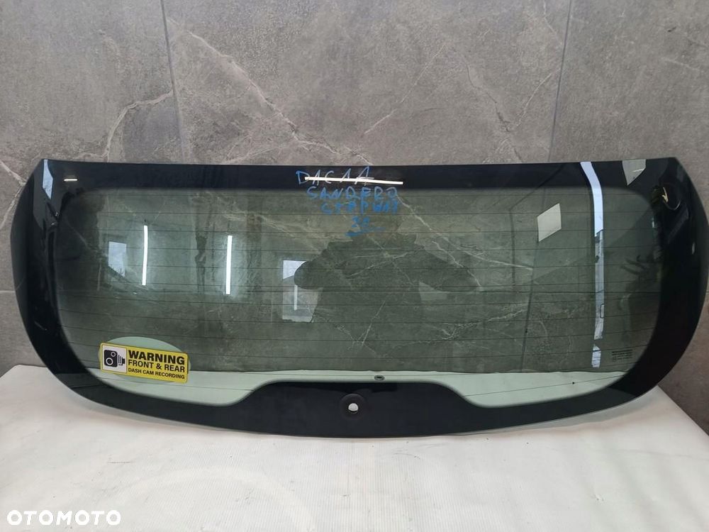 dacia sandero stepway iii 21r- szyba klapy bagażnika 2021r 43r-000015 - 1