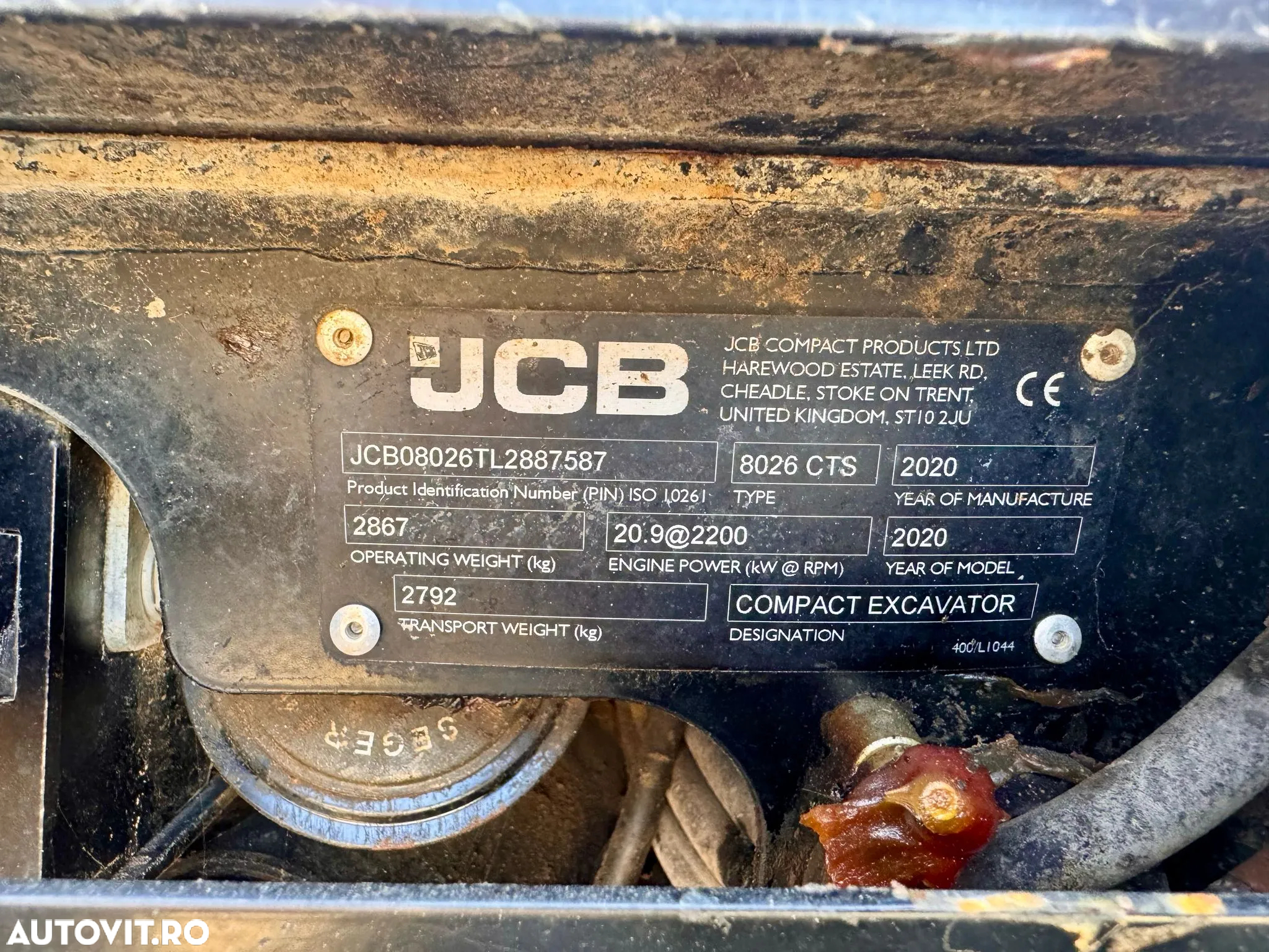JCB 8026 - 8