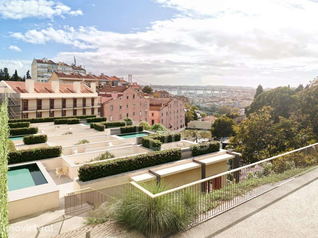 Vila T3 com piscina privada em novo empreendimento em Lisboa - Grande imagem: 3/46