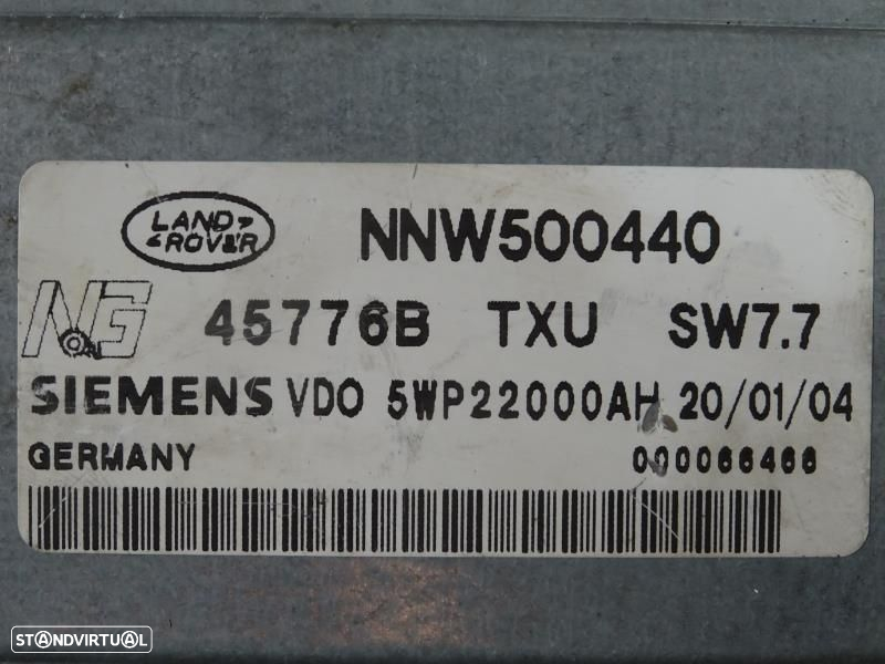 Centralina Caixa De Velocidades  Land Rover Range Rover Iii (L322)  Nn - 3