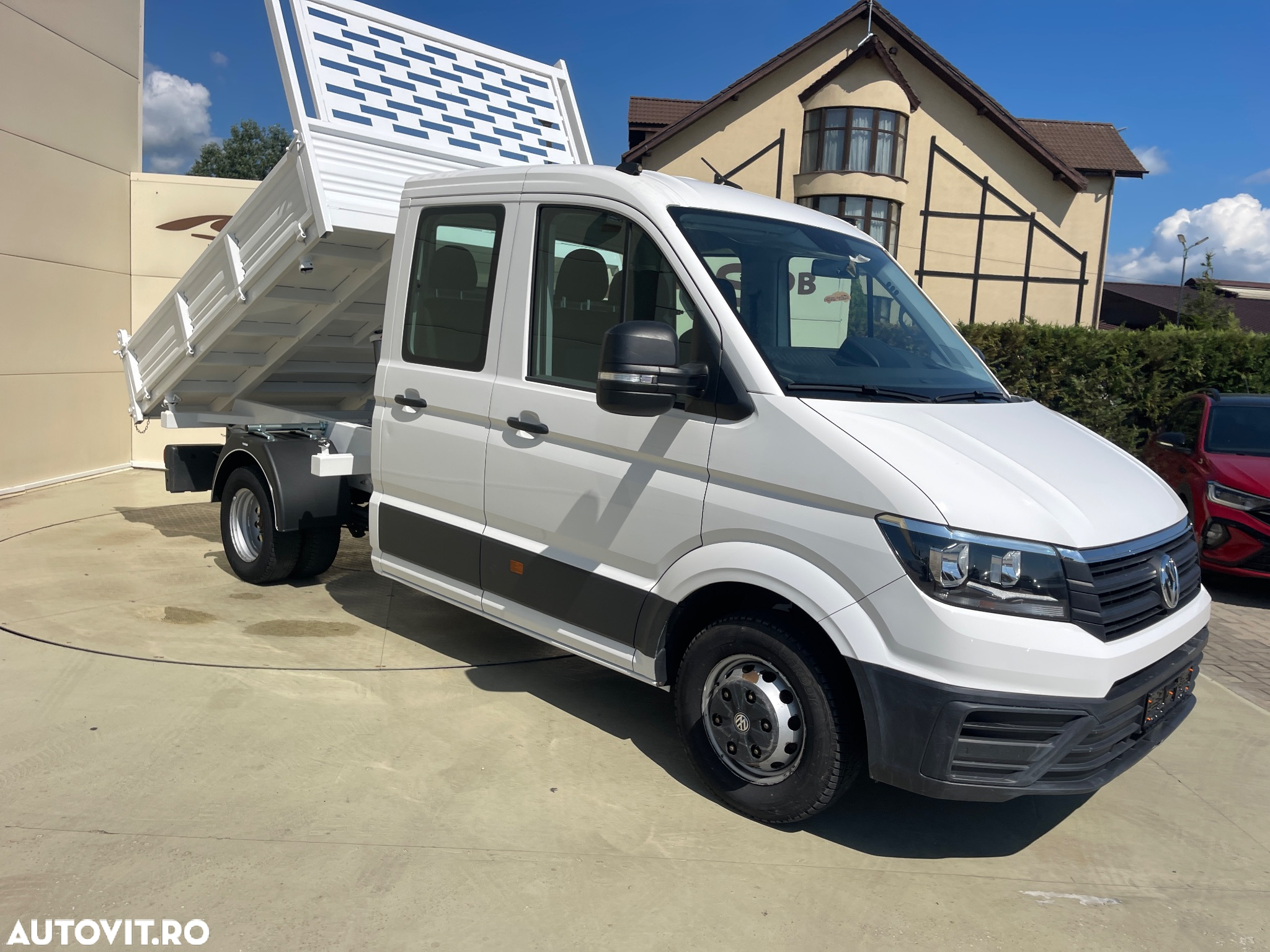 Volkswagen Crafter Doka 7LOCURI  PUNTE DUBLA  BASCULABIL - 2