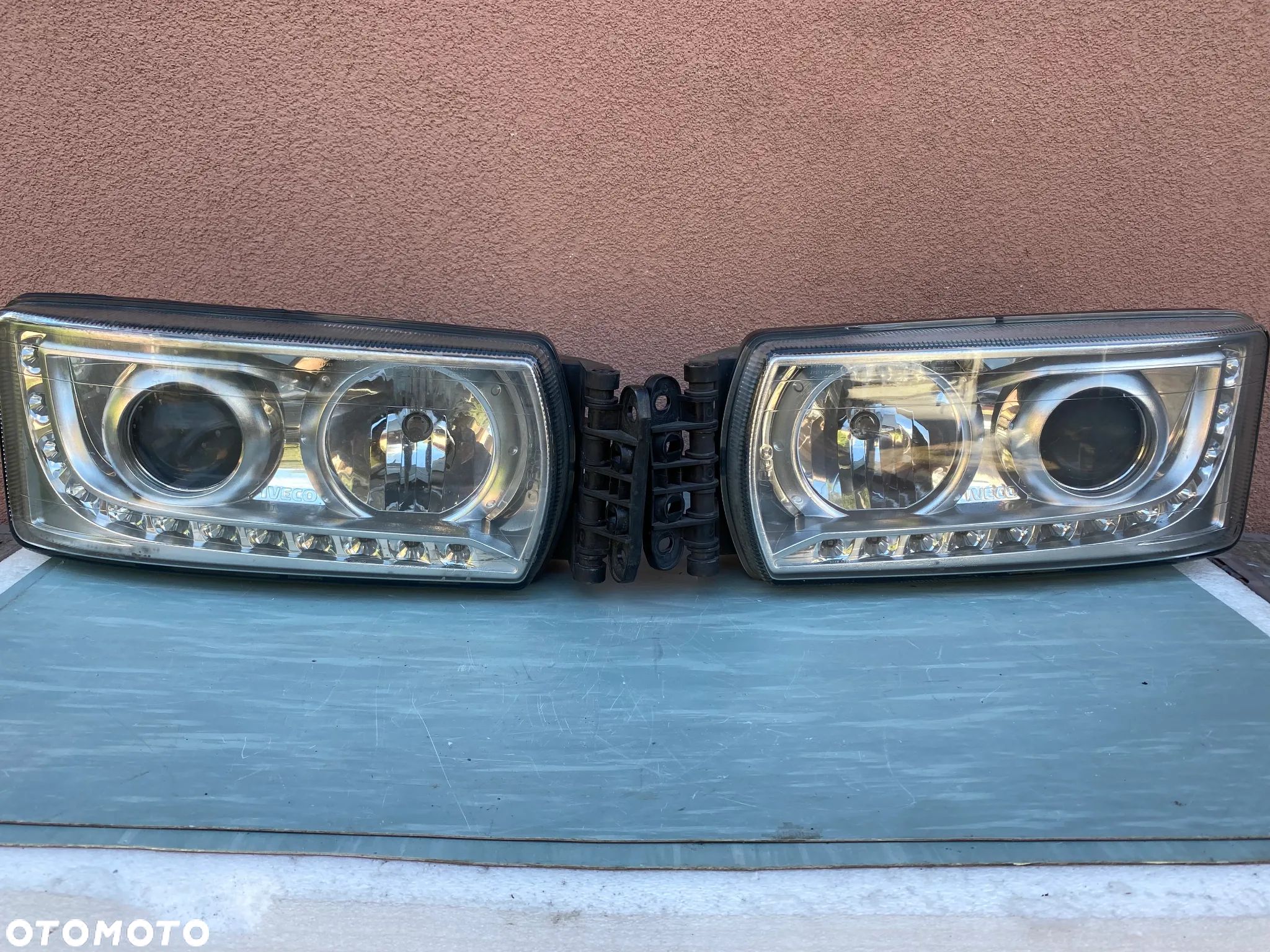 lampy iveco stralis hi way bi xenon led eu komplet całe - 1