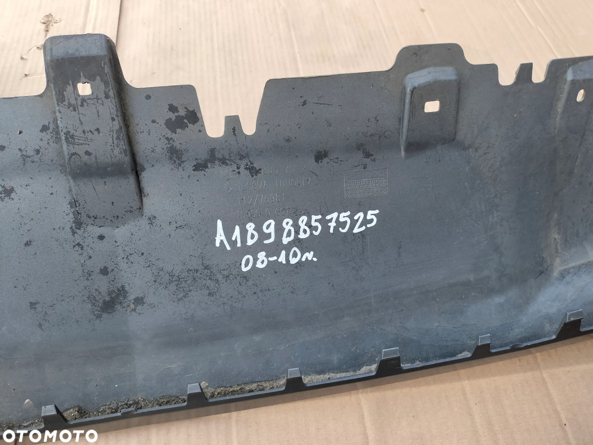 Mercedes W169 lift zderzak przód przedni a1898857525 - 10