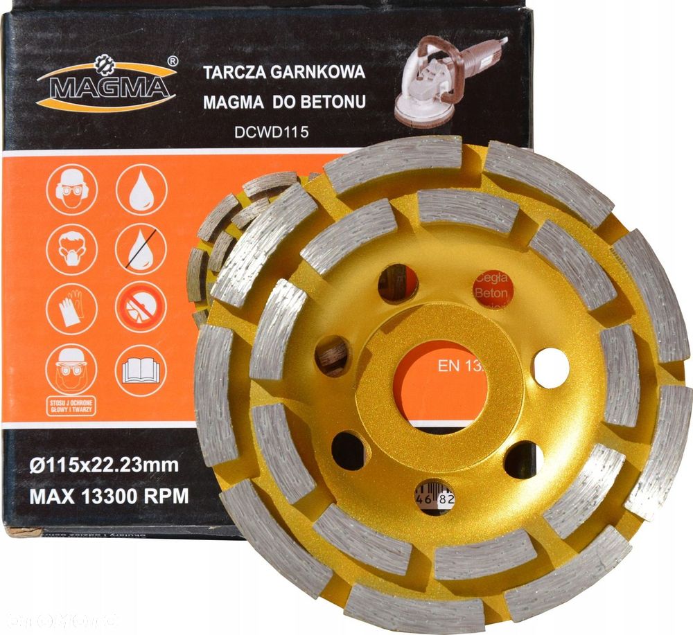 TARCZE DO SZLIFOWANIA BETONU SEGMENT TURBO GARNEK - 2