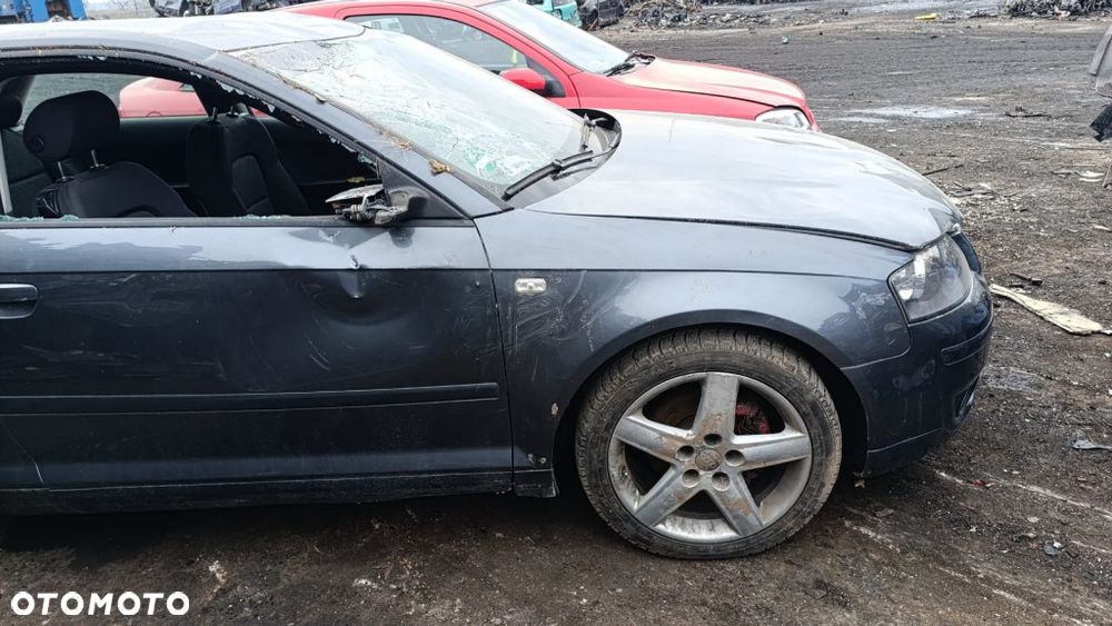35956 Audi A3 8P model od 03-08 przedlift silnik 2.0 TDI 140 km BKP skrzynia GRF lakier LX7Z - 9