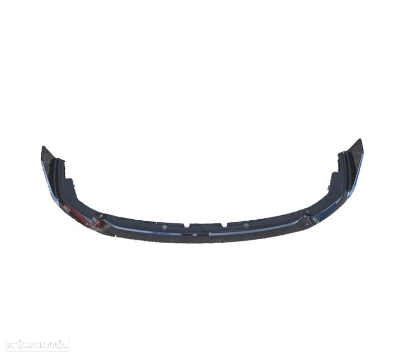 SPOILER LIP BMW F40 HATCHBACK 19-22 LOOK M PRETO BRILHANTE - 2