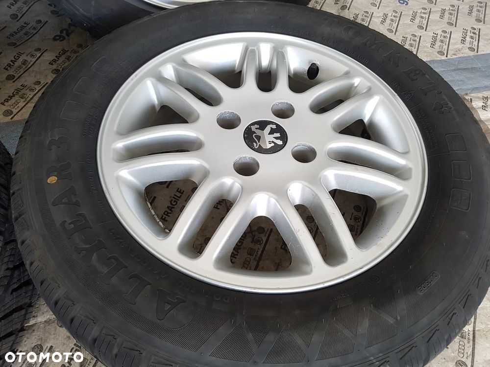 KOŁA CAŁOROCZNE CITROEN C4 BERLINGO PEUGOT 407 PARTNER 4X108 6JX15 195/65R15 - 15