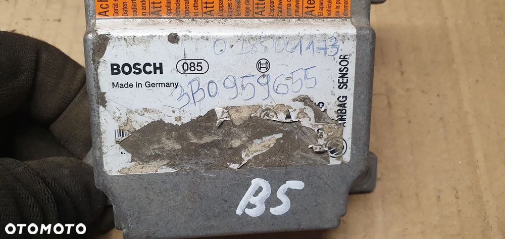 Moduł Sensor Airbag Poduszek VW Passat B5 3B0959655 - 4