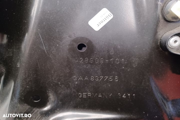 Macara geam fata dreapta electrica 3AA837756 3C0959792C 3AA959702A 3A - 2