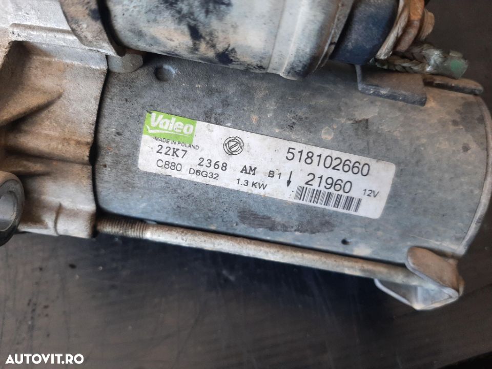 electromotor 1.3 d multijet lancia ypsilon fiat panda doblo  grande punto 518102660 - 2