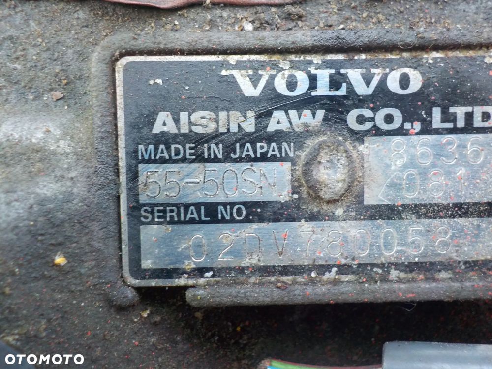 VOLVO S60 S80 V70 2.4 20V SKRZYNIA AUTOMAT - 5