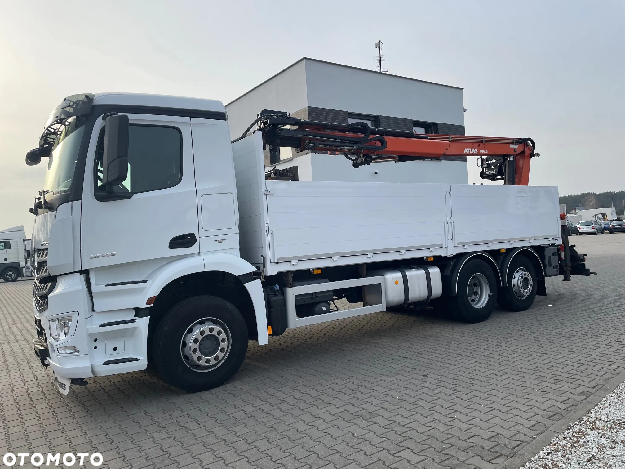 Mercedes-Benz Arocs 2545, HDS ATLAS 186.3 - PILOT - 12