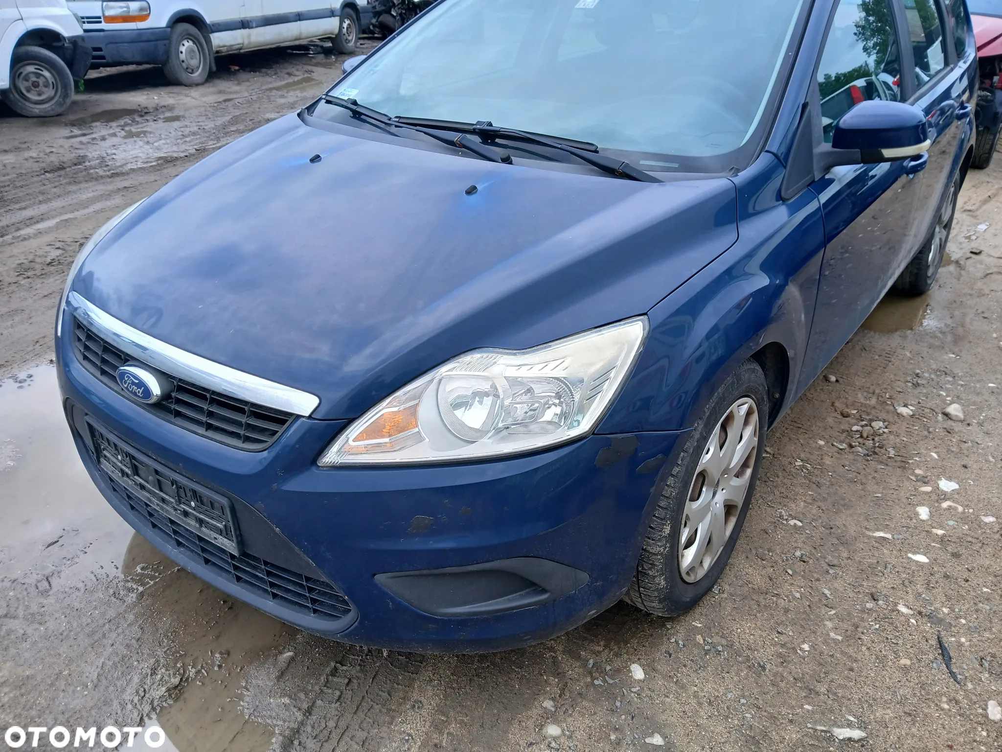 ford focus MK2 LIFT BLAZER BLUE maska pokrywa silnika klapa bagażnika zderzak lampa reflektor pas - 2