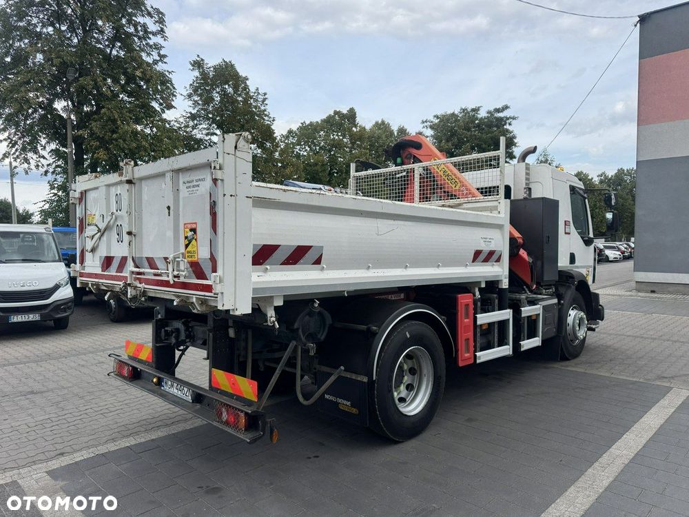 Renault D14 wywrotka 3 stronna, Hds palfinger pk 8501 - 4