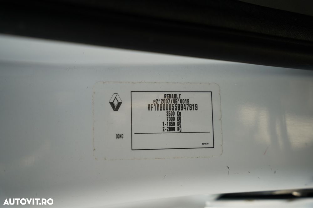 Renault MASTER / BASCULATOR / DUBLU / MANUAL / 3 LOCURI / - 35
