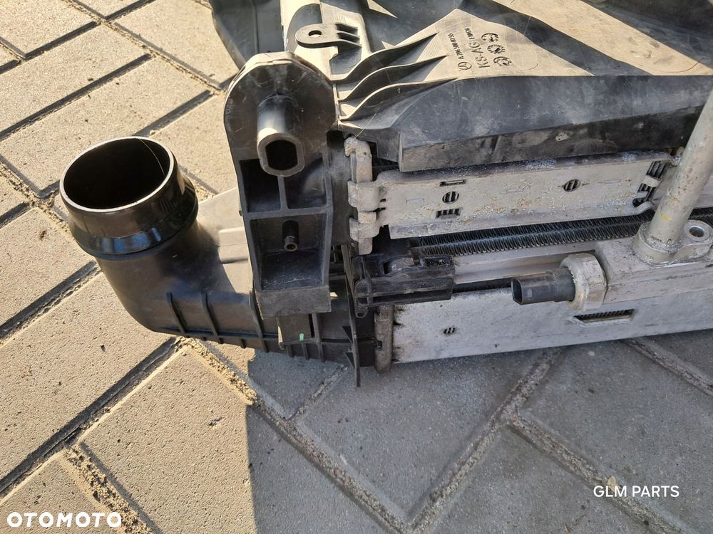 mercedes w204 2.2 cdi pas przedni chłodnice wentylator intercooler komplet - 8