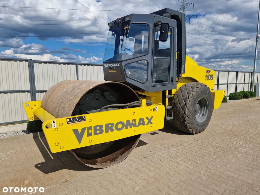 JCB Vibromax W 1105 D * 2000r. * walec do gruntu * - 9