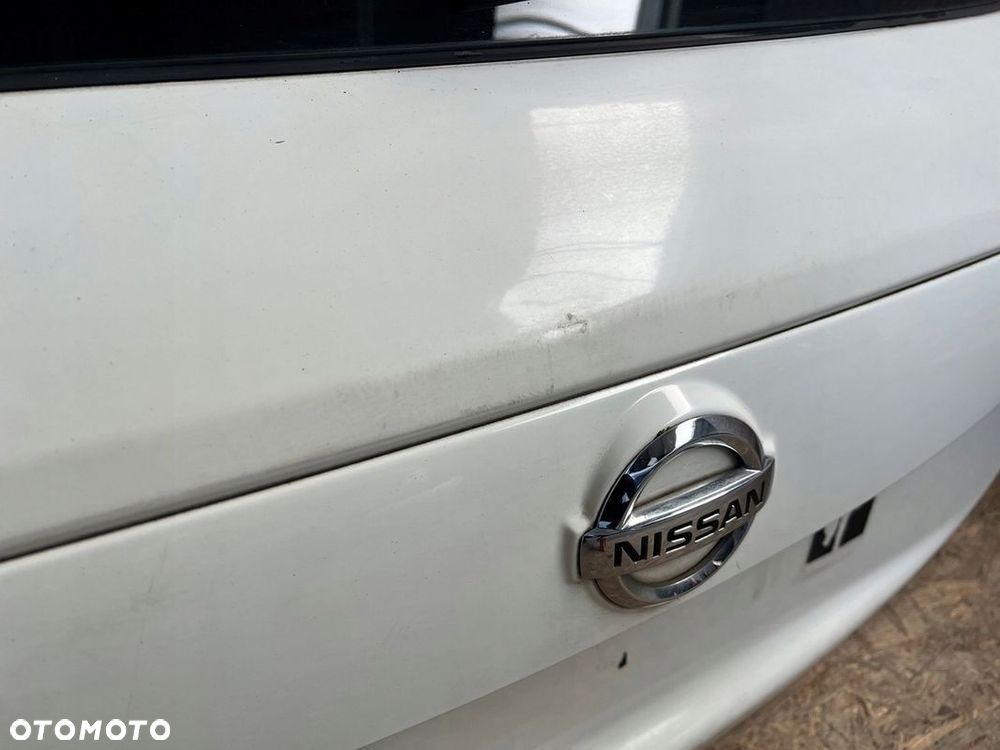 KLAPA TYLNA pokrywa bagażnika NISSAN JUKE F15 Lakier: 326G BIAŁY - 5