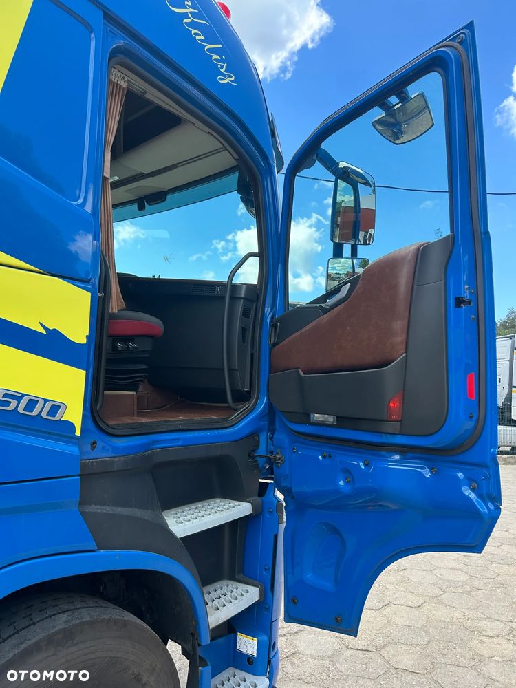 Volvo FH 500 AUTOMAT / HALOGENY ORUROWANIE / FULL SPOJLERY / LED / EURO 6 / TACHOGRAF NOWEJ GENERACJI / PRZÓD NOWE OPONY DUNLOP / 2015 ROK !! - 35