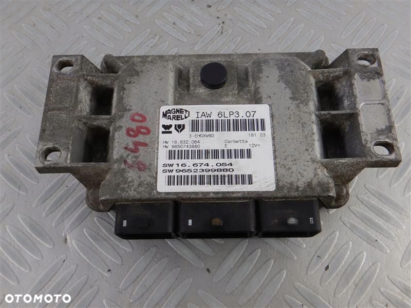 Komputer sterownik silnika Citroen C8 2002-2014 2,2 B 9652399880 ORYGINAŁ - 3