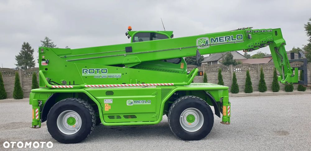 Merlo 40.26MCSS kosz hydr. rozkładany/wciągarka 4T./widły/pilot radiowy - 7