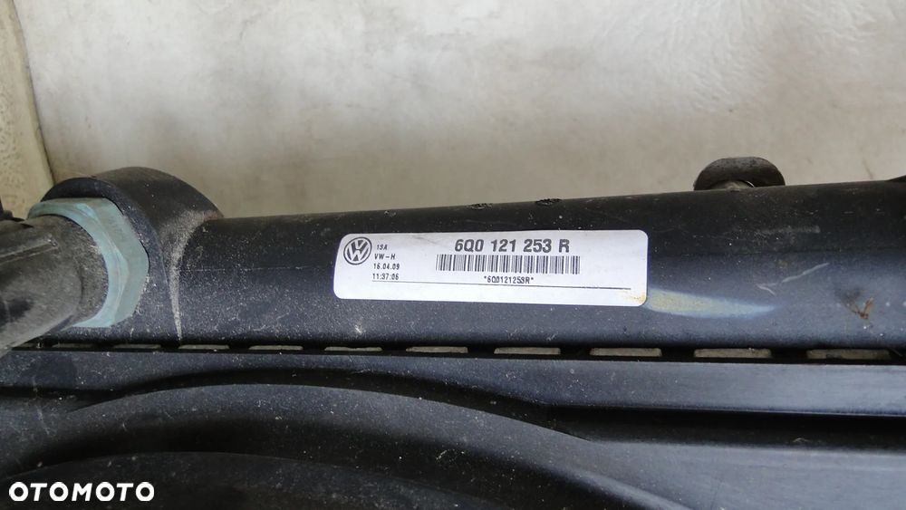 VW AUDI SKODA SEAT CHŁODNICA WODY PŁYNU KLIMATYZACJI WENTYLATOR 1.4TDI - 7