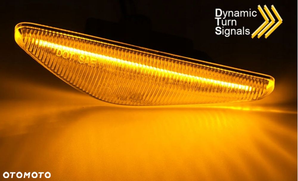 kierunkowskaz migacz bok kpl dynamiczne full led bmw 3 e46 lift fl coupe - 2