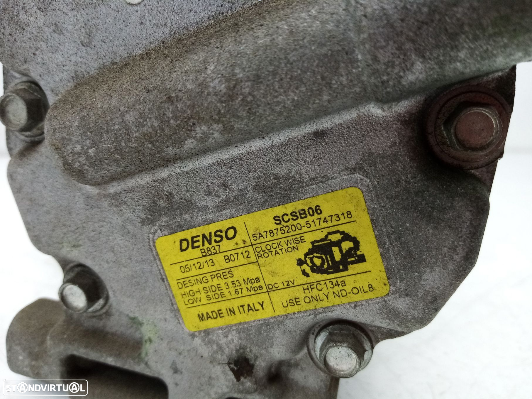 Compressor AC FIAT 500 (312_) - 3