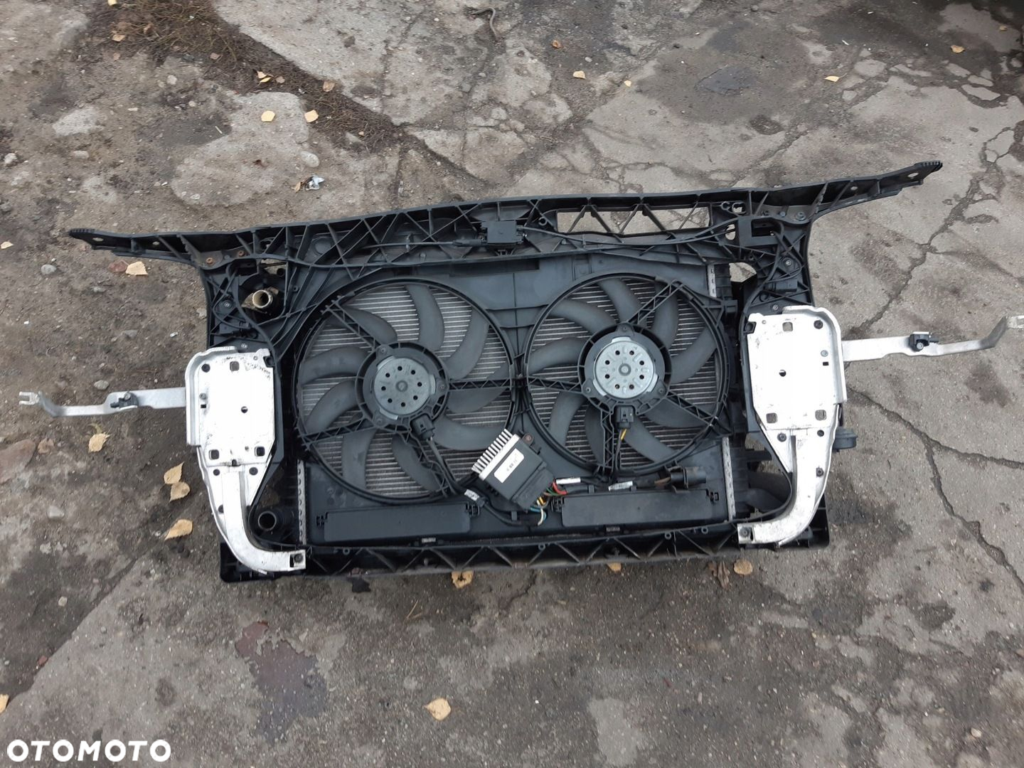 AUDI A6 C7 2.0 TDI TFSI PAS PRZEDNI WENTYLATORY CHŁODNICE BELKA WZMOCNIENIE - 8