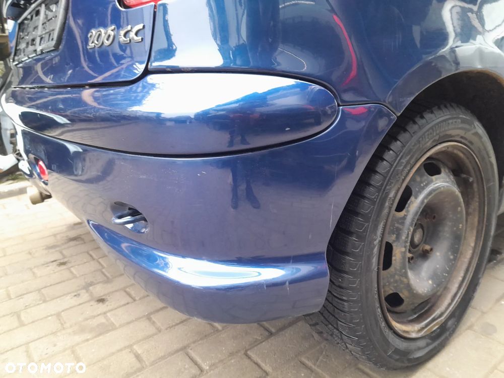 PEUGEOT 206CC ZDERZAK TYLNY TYŁ KOLOR: EGED - 2