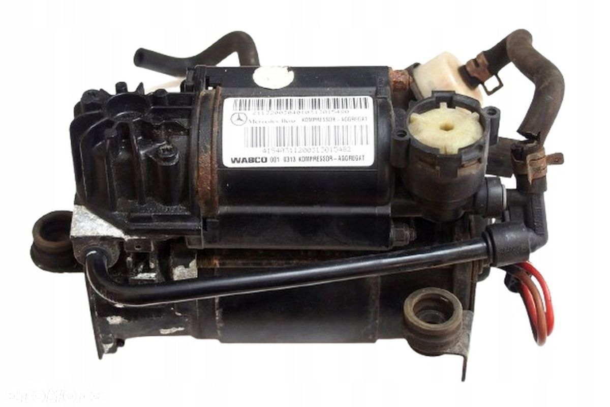 SPRĘŻARKA KOMPRESOR ZAWIESZENIA MERCEDES W219 W220 W211 A2113200304 - 1