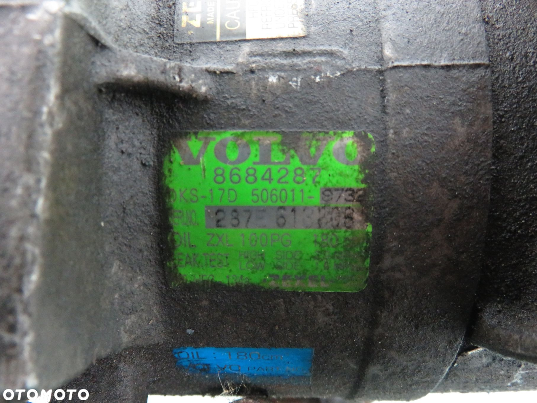 KOMPRESOR KLIMATYZACJI VOLVO S60 I 2.4 8684287 8732 - 4
